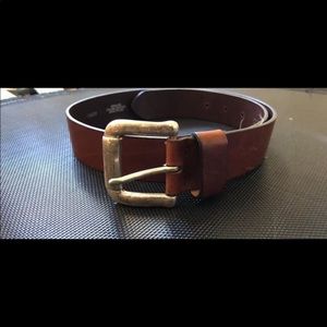 Leather belt small